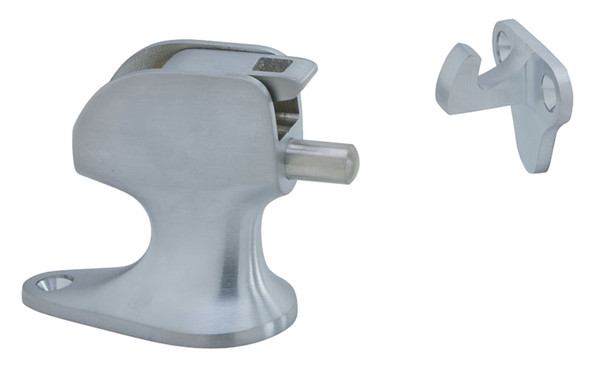 FS9 US26D Ives Stops, Holders and Bumpers