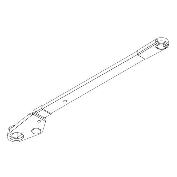 4310ME-3077SF RH BLK LCN Door Closer Arms