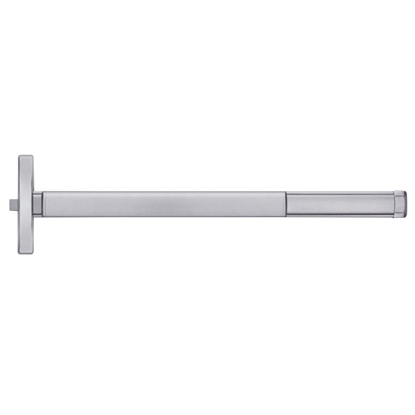 PHI FL2403 628 36 Narrow Stile Rim Exit Device Key Retracts Latchbolt Fire Rated 3 Ft. Device