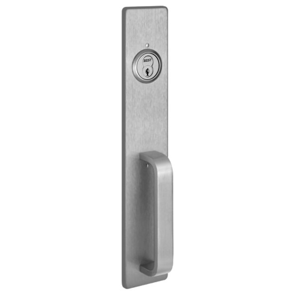 PHI C1703A 630 Apex and Olympian Series Wide Stile Trim Key Retracts Latchbolt A Design Pull for Concealed Vertical Rod