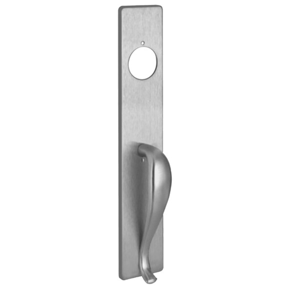 PHI C1703B 630 Apex and Olympian Series Wide Stile Trim Key Retracts Latchbolt B Design Pull for Concealed Vertical Rod