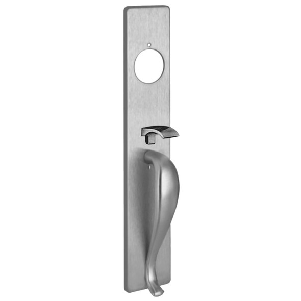 PHI C1705B 630 Apex and Olympian Series Wide Stile Trim Key Controls Thumb Piece B Design Pull for Concealed Vertical Rod