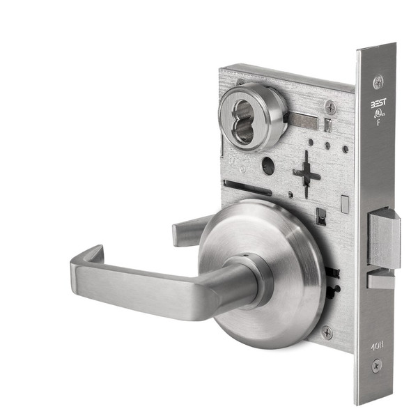 BEST 45HW7DEU15S626 Fail Secure 24V Electrified Mortise Lock 15 Lever S Rose