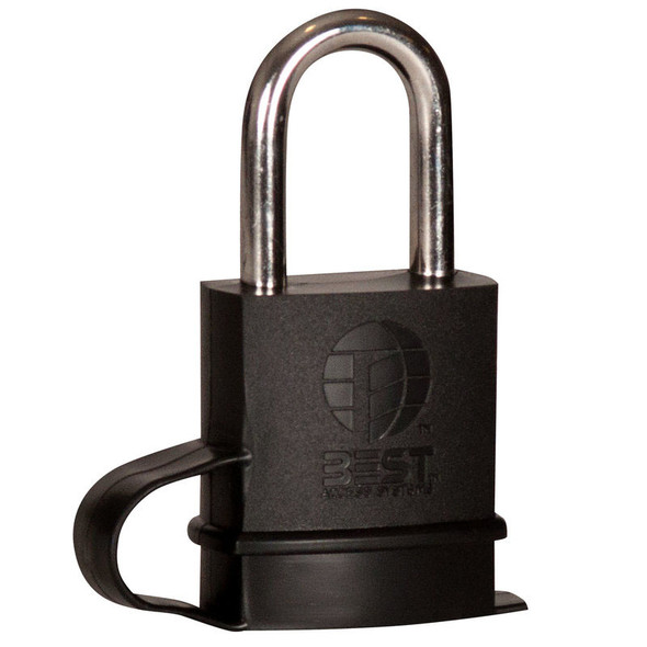 Best 21B722LWC Series Brass Padlock 5/16 Shackle Diameter 7-Pin Housing 1-1/2 Steel Shackle Non-Key Retained