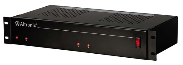 Altronix R1224DC16CB Rack Mount Power Supply 115VAC 60 Hz 3.74A. at 12VDC or 6.26A. at 24VDC 12/24VDC at 4.5A per Channel of 4 Outputs