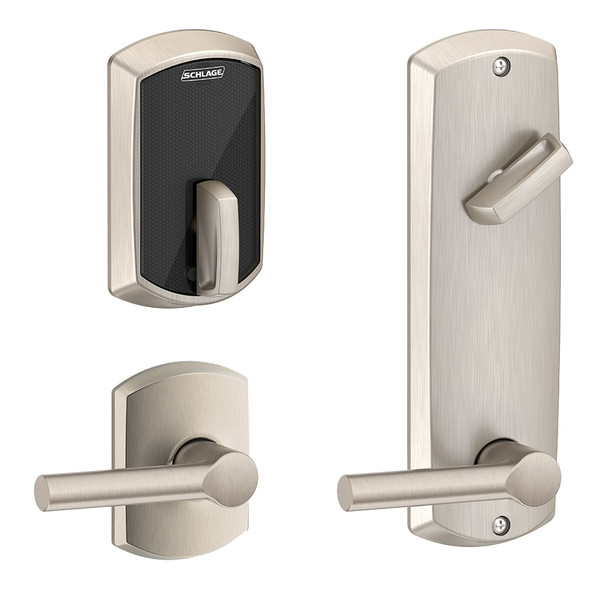 FE410F GRW 55 BRW 619 Schlage Electronics Deadbolts and Deadlatches