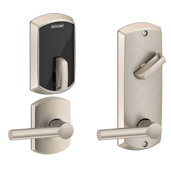 FE410F GRW 40 BRW 619 Schlage Electronics Deadbolts and Deadlatches