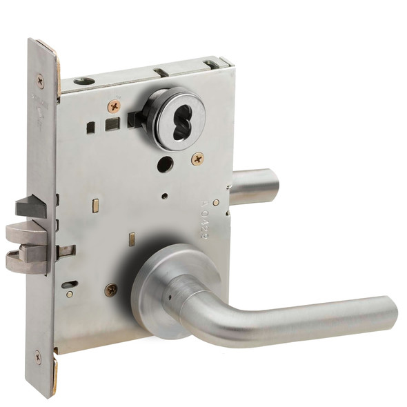 Schlage L9056J 02A 630 Mortise Lock, Satin Chrome