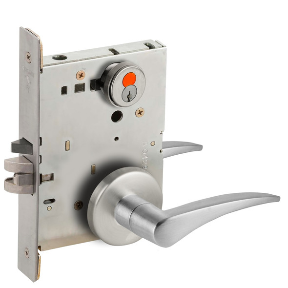 Schlage L9070H 12B 630 LH Mortise Lock, Heavy-Duty