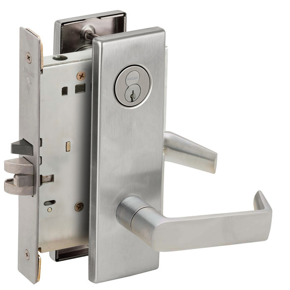 L9076R 06N 630 Schlage Mortise Lock