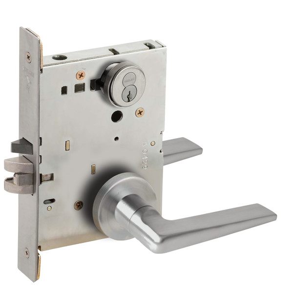 Schlage L9080R 05A 630 Mortise Lock, Grade 1