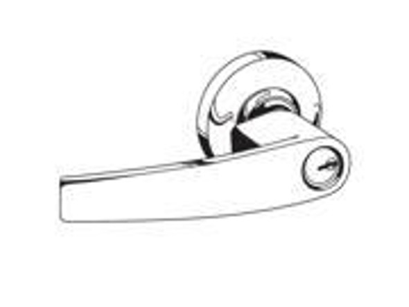 Schlage AL170 JUP 643E Single Dummy Trim