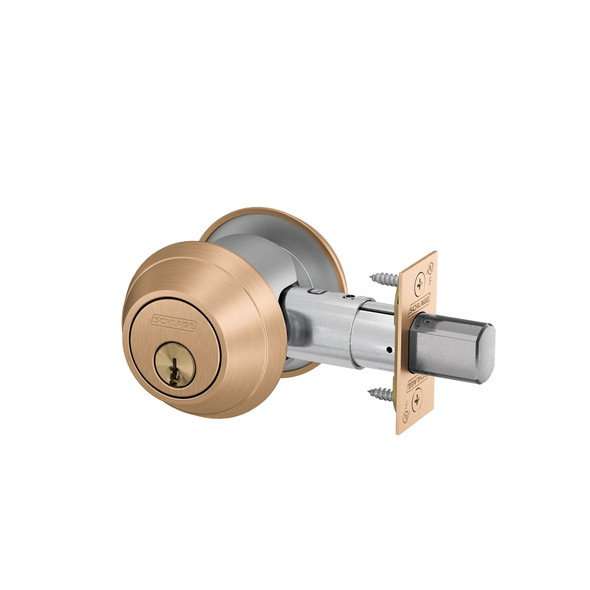 Schlage B662P 612 Double Cylinder Deadbolt