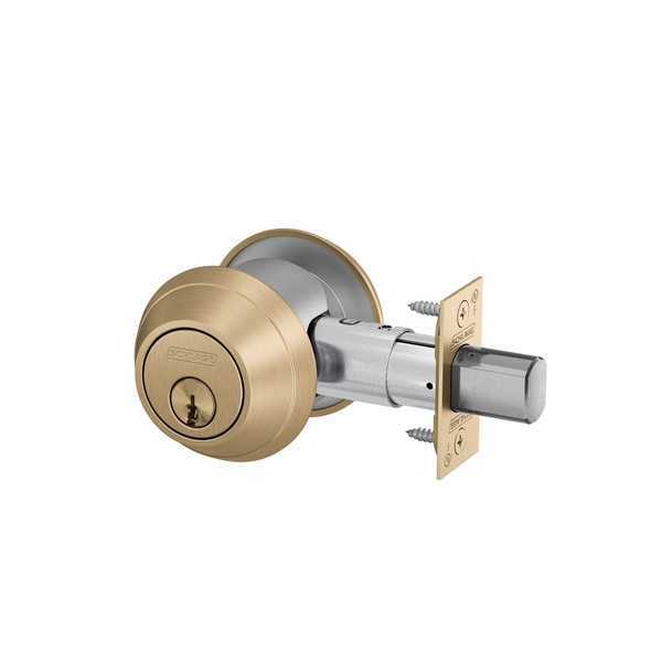Schlage B662P 606 Double Cylinder Deadbolt