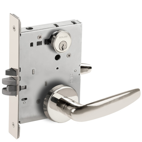 Schlage L9070P 07B 625 Mortise Lock, Bright Brass