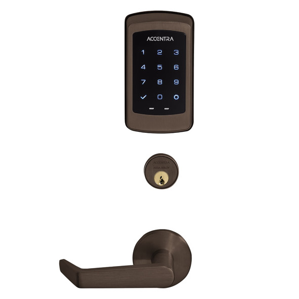 Yale nexTouch AUR-NTM-623-NR 626 Sectional Mortise Touchscreen