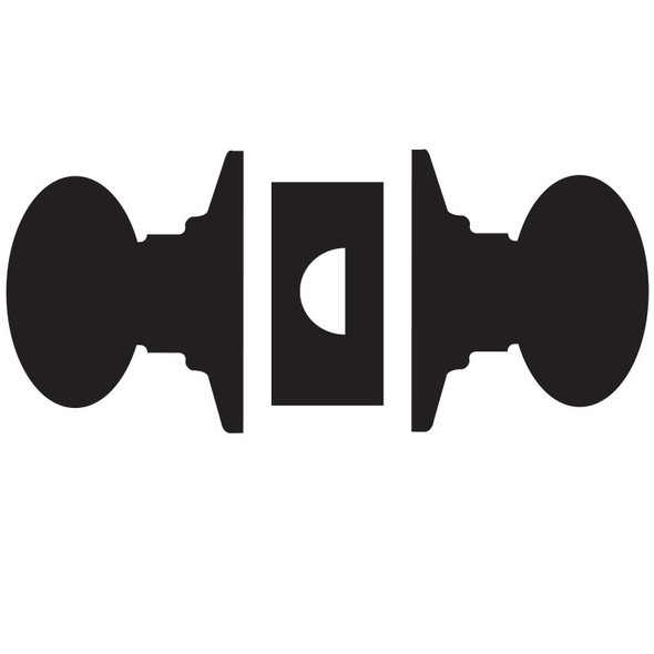 Schlage D10S ORB 612 Passage Knob