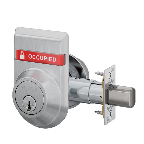 B662P 626 OS-OCC Schlage Deadbolt with Indicator