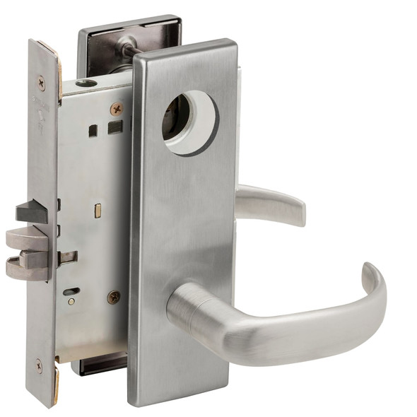 Schlage L9070L 17N 630AM Classroom Mortise Lock