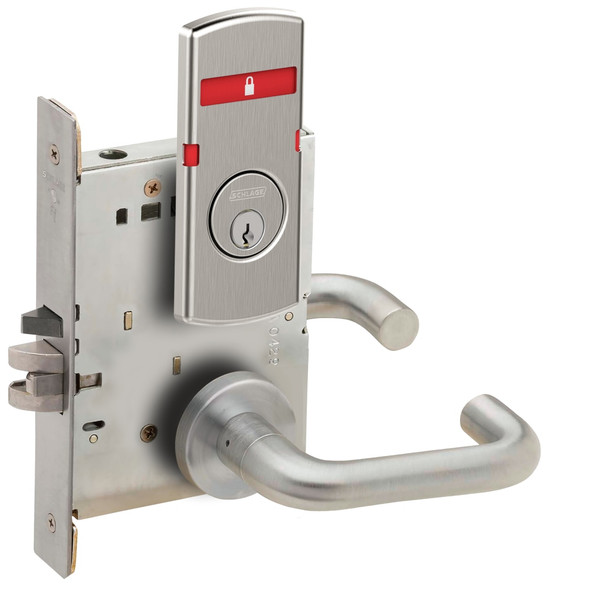 Schlage L9050P 03A 626 OS-SYM Mortise Lock Indicator With Icons