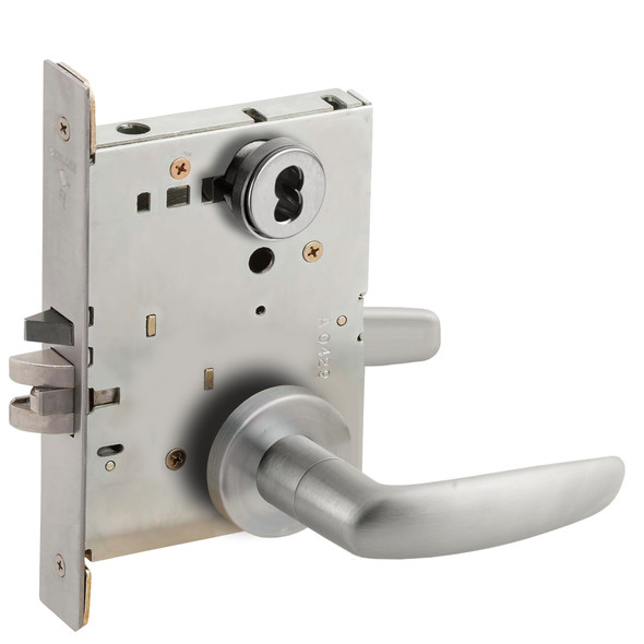 Schlage L9050B 07A 626 IS-LOC Mortise Lock Indicator With Text