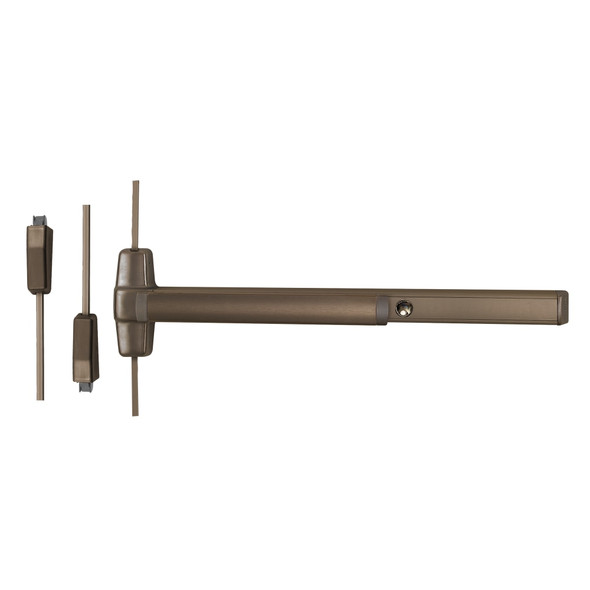 Von Duprin CD9827L-DT-05 3 US10B LHR Surface Vertical Rod Exit Device