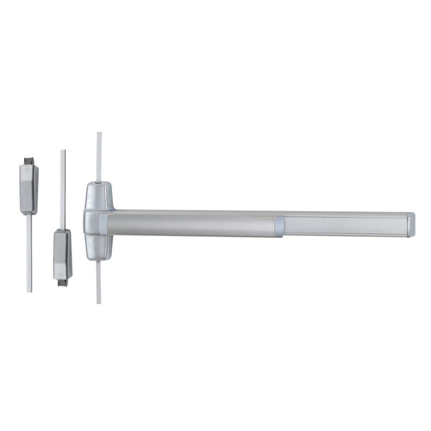 Von Duprin QEL9827NL-F 3 US28 Surface Vertical Rod Exit Device