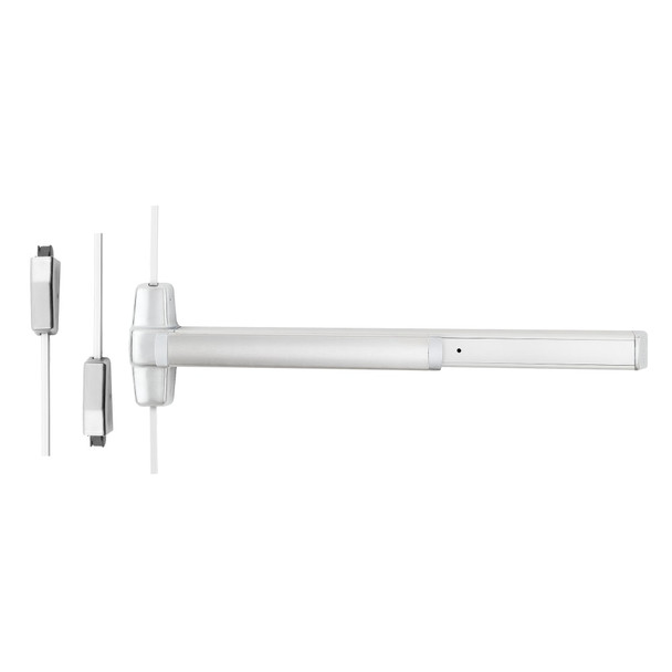 Von Duprin RX9827L-NL-17 3 US26 LHR Surface Vertical Rod Exit Device