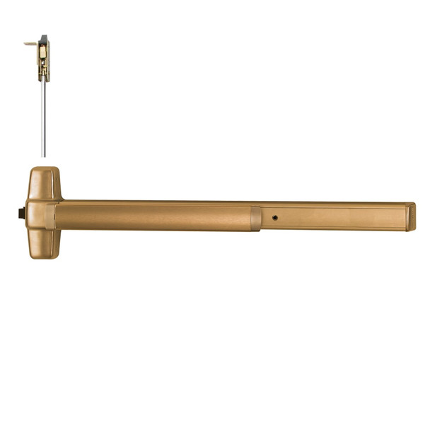 Von Duprin 9847EO 3 US10 LBR Concealed Vertical Rod Exit Device