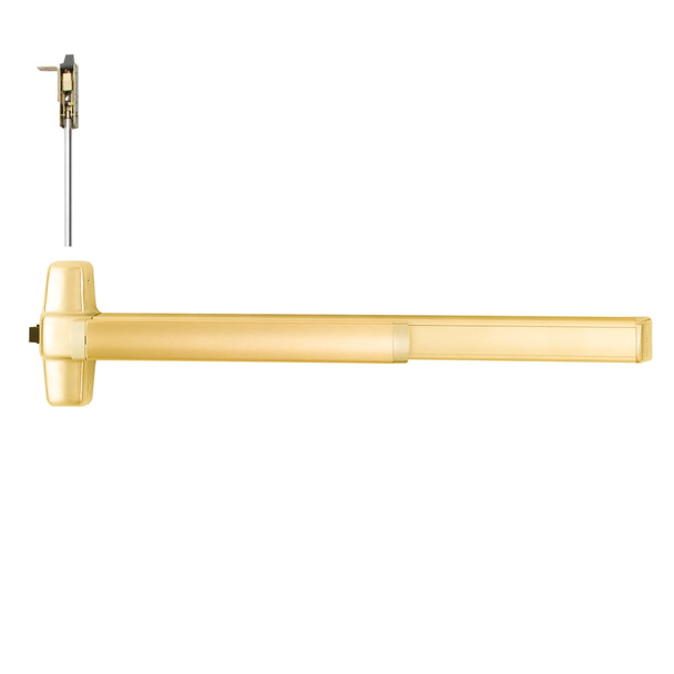 Von Duprin 9847EO-F 4 US3 LBR Concealed Vertical Rod Exit Device