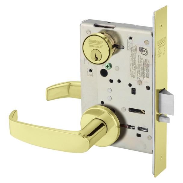 8204 LNL 3 Sargent Mortise Lock