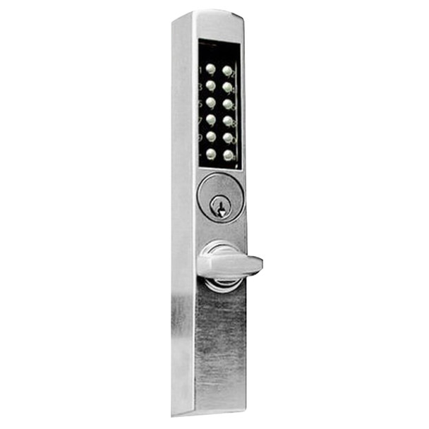 Kaba E-Plex 3000 Series E3066MSNT-626-41 Mortise Deadbolt - Narrow Stile Thumbturn Electronic Lock