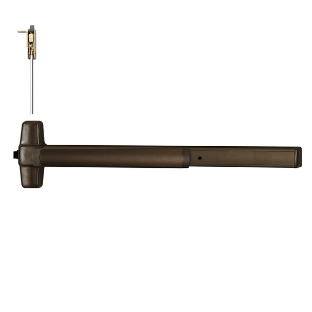 Von Duprin RX9847EO 4 313 LBR Concealed Vertical Rod Exit Device