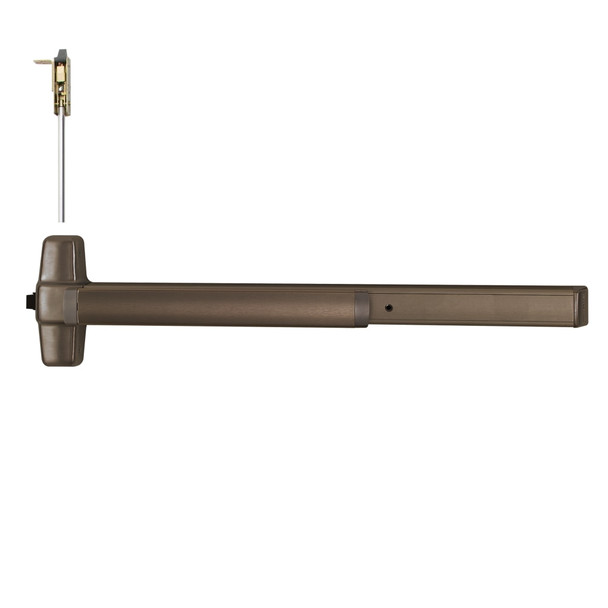 Von Duprin RX9847EO 4 US10B LBR Concealed Vertical Rod Exit Device