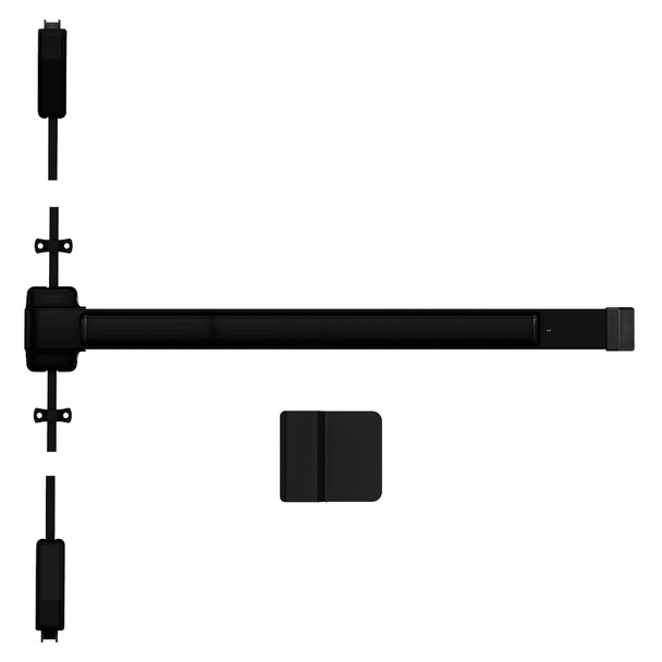 Von Duprin 2227DT 4 695 Surface Vertical Rod Exit Device
