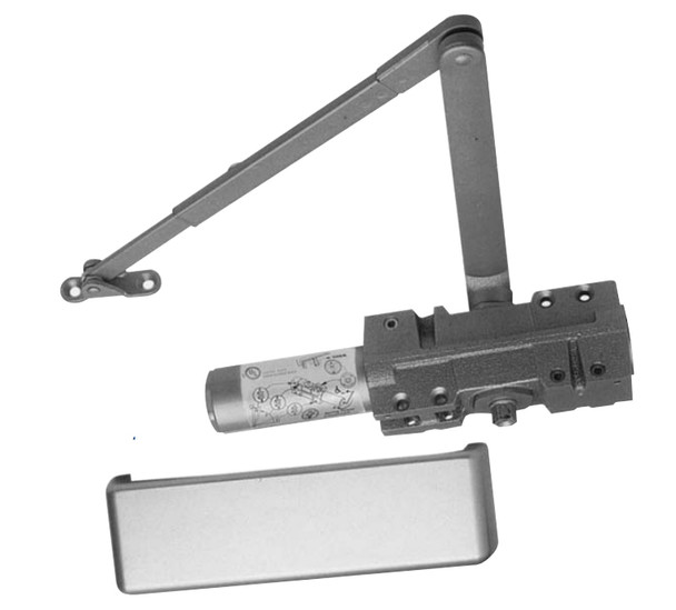 S. Parker Hardware 441BC Multi-Size Grade 1 Door Closer Aluminum Finish