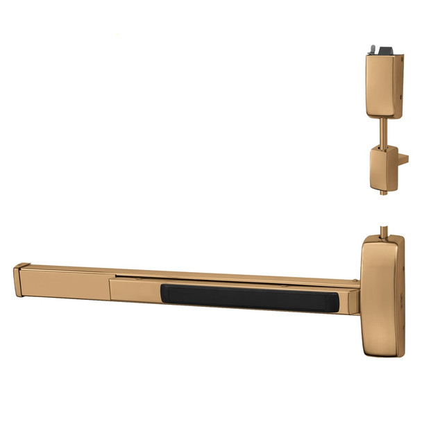 Sargent 1256-NB8773F-24V ETF LHR 10 Surface Vertical Rod Exit Device
