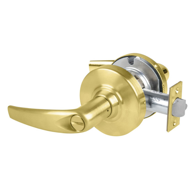 Schlage ND40S ATH 606 Cylindrical Lock, Satin Brass