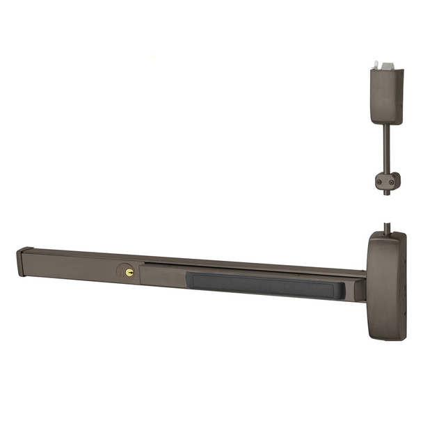 Sargent 16-NB8774J-12V ETL LHR 10B Surface Vertical Rod Exit Device