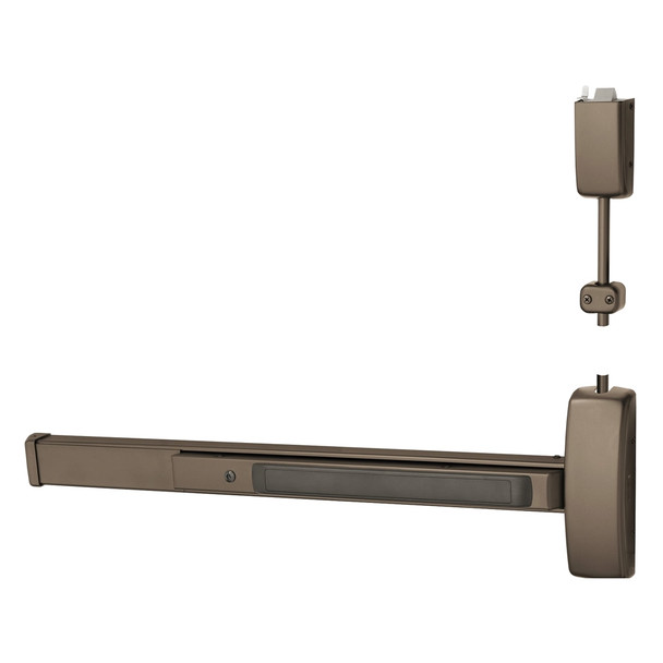 Sargent 43-NB8773F-12V ETP LHR 10B Surface Vertical Rod Exit Device
