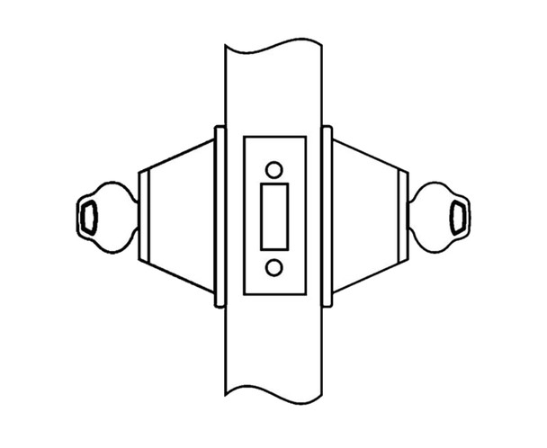 DL3012 626 Corbin Russwin Deadlock