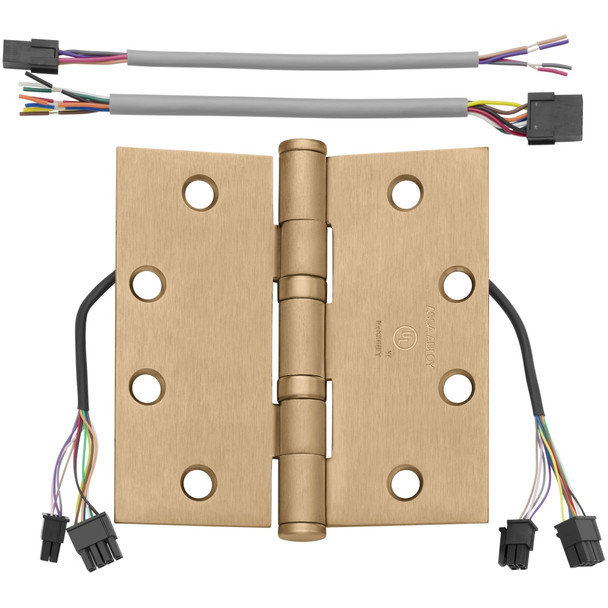 TA2714 4-1/2x4-1/2 10 QC12 McKinney Electrified Hinge