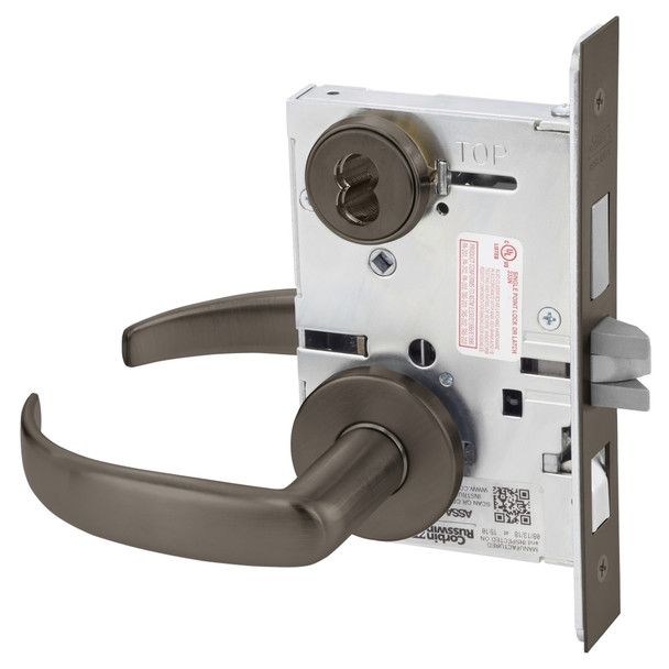 Corbin Russwin ML2082 PSA 613 CL7 Dormitory / Exit Mortise Lock