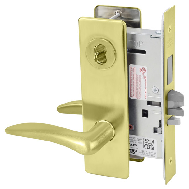 Corbin Russwin ML2073 DSM 606 CL6 LH Classroom Security Mortise Lock