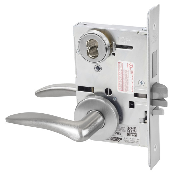 Corbin Russwin ML2073 DSA 626 CL6 RH Classroom Security Mortise Lock