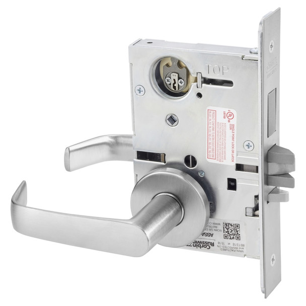 Corbin Russwin ML2072 NSA 630 LC Classroom Intruder Mortise Lock