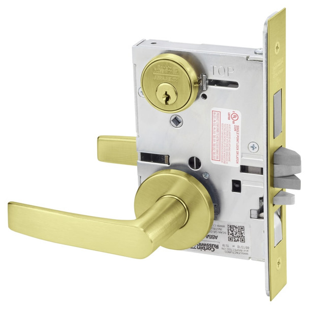 Corbin Russwin ML2067 ASB 606 Apartment / Dormitory Mortise Lock