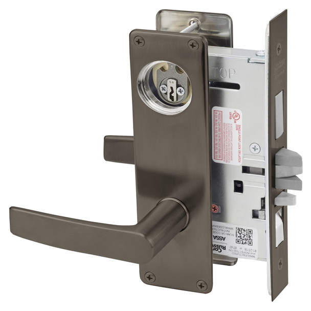 Corbin Russwin ML2067 ASN 613 LC Apartment / Dormitory Mortise Lock