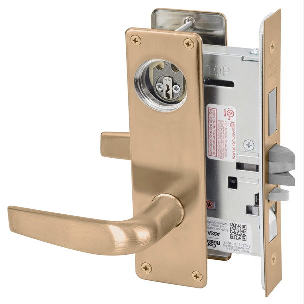 Corbin Russwin ML2067 CSN 612 LC Apartment / Dormitory Mortise Lock