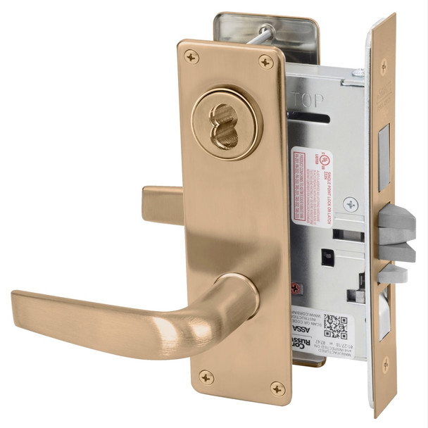 Corbin Russwin ML2067 CSN 612 CL6 Apartment / Dormitory Mortise Lock